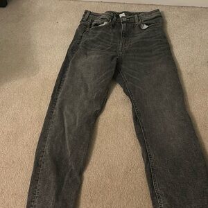 Grey H&M jeans.